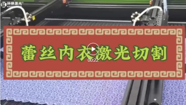 蕾丝内衣激光切割